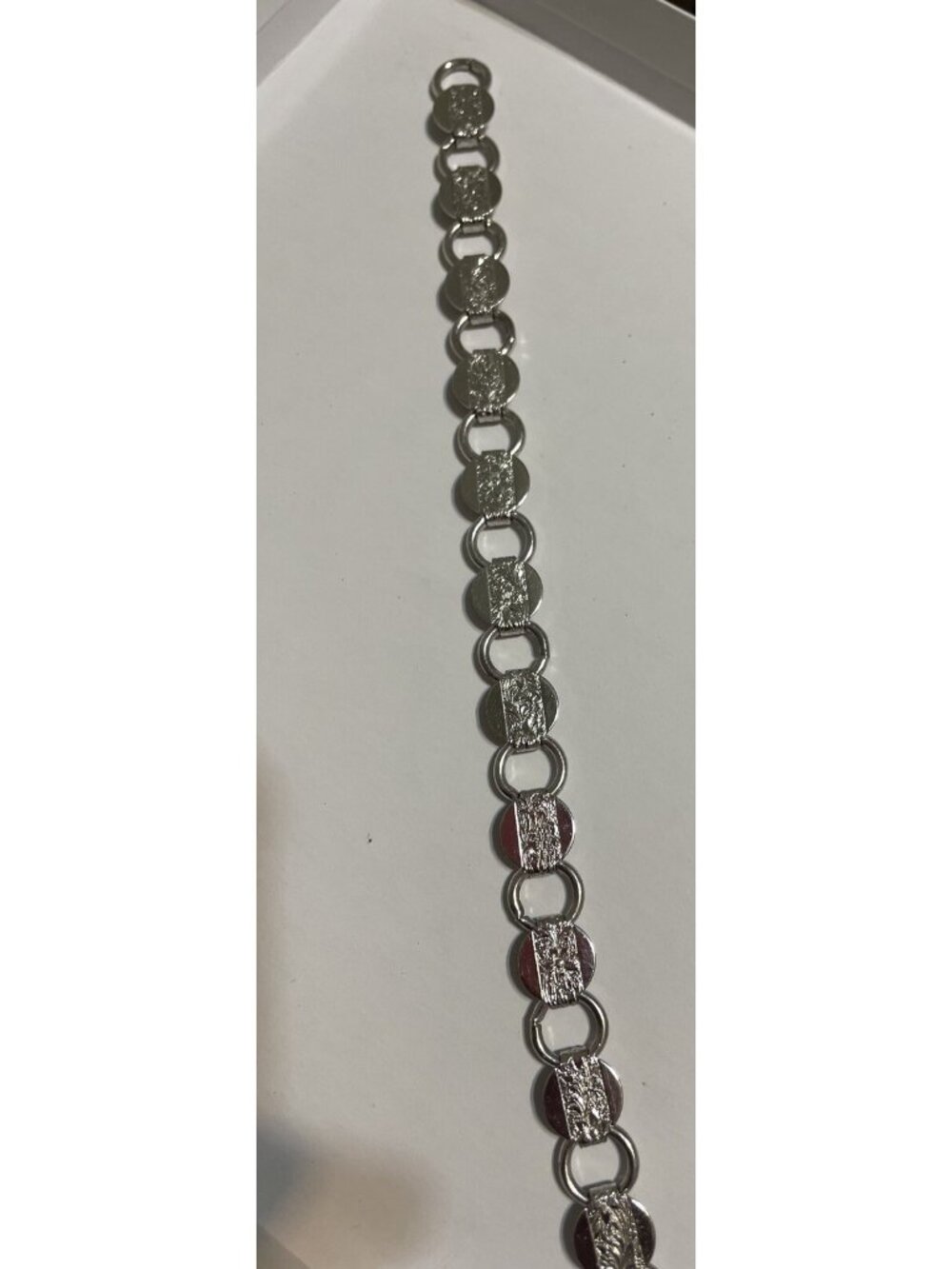 Sarah Coventry Bracelet Silver Tone Costume Jewelry Signed